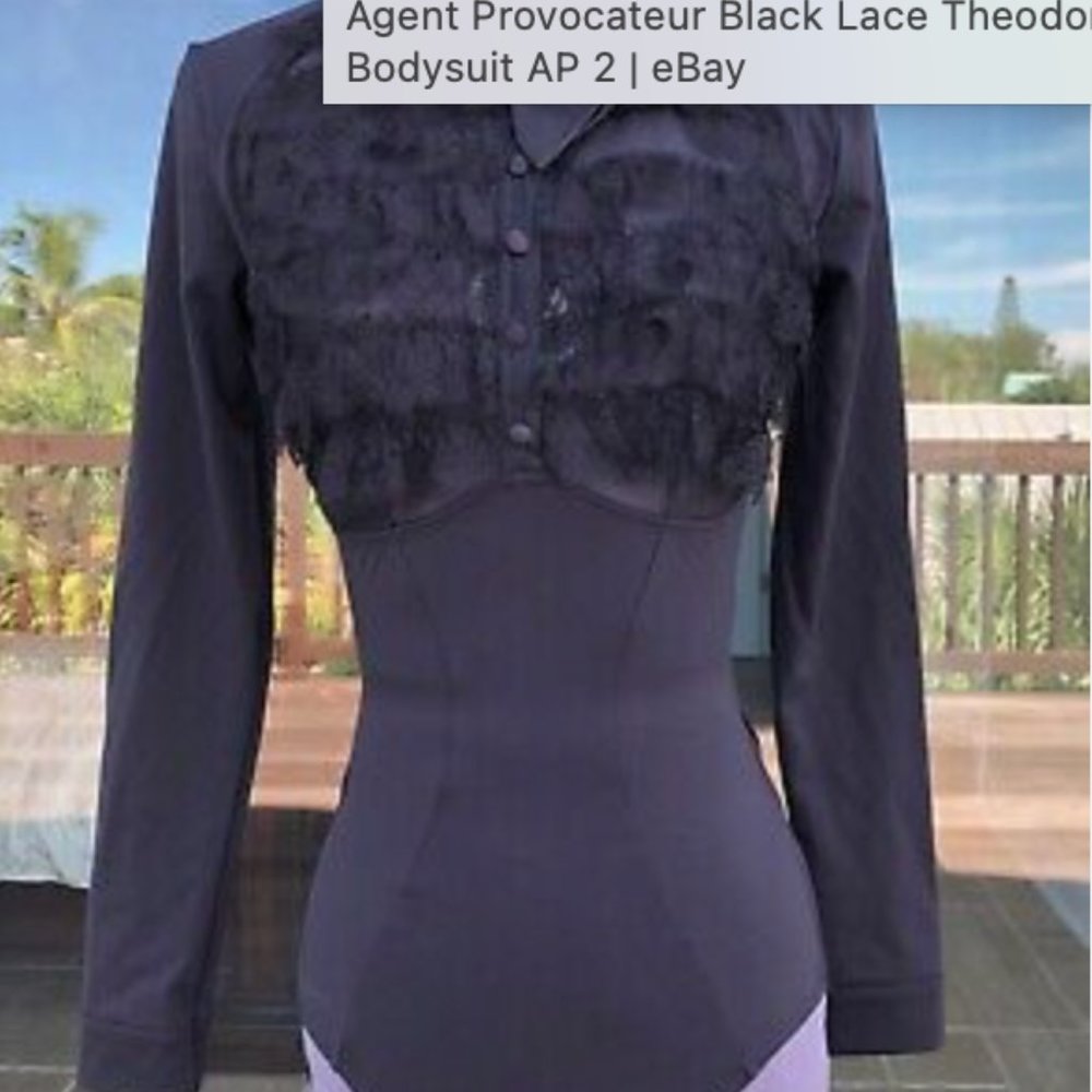 Agent Provocateur Theodora Bodysuit Size AP4 - Picture 3 of 4
